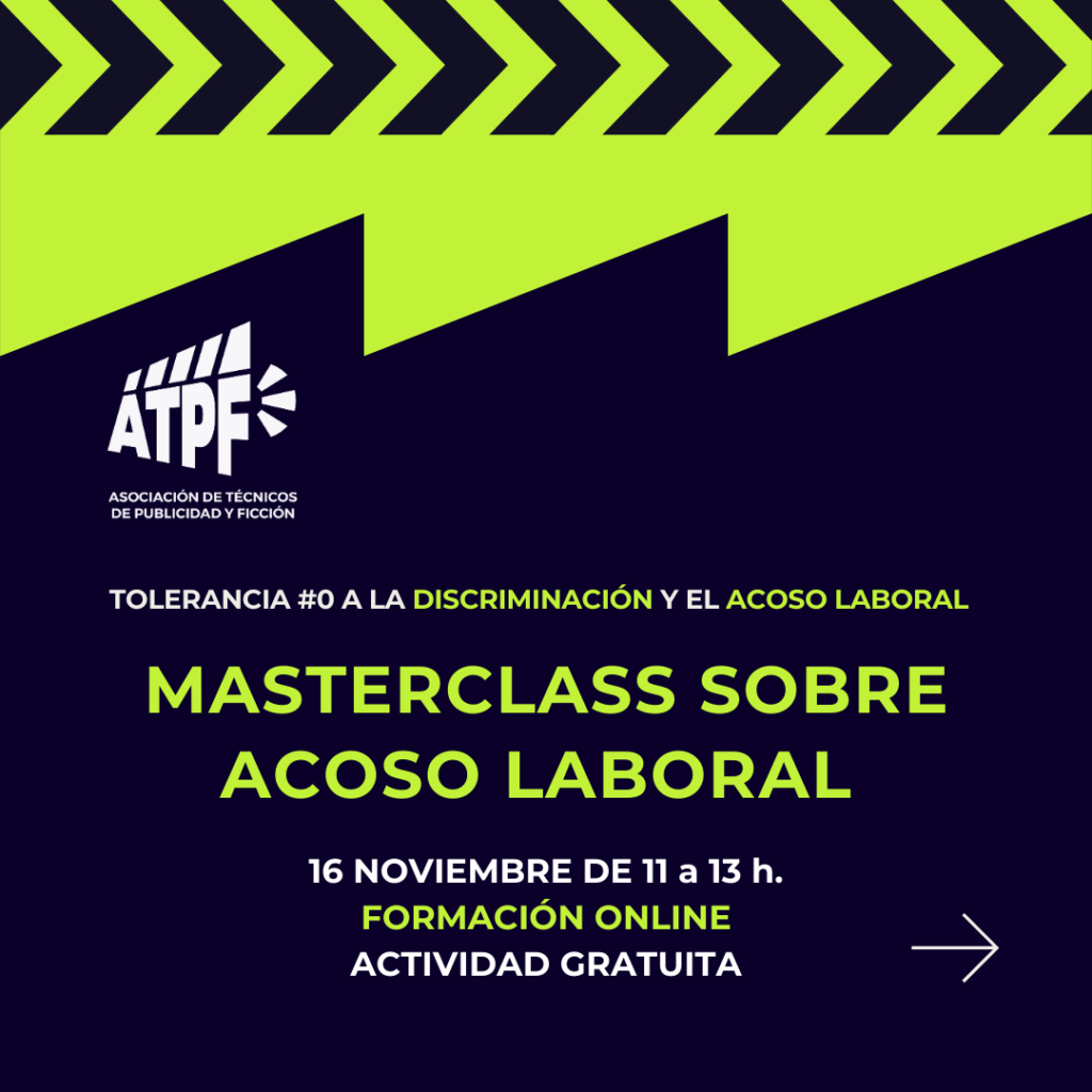 Apúntate a la masterclass sobre acoso laboral impartida por De Cristóbal Abogados.
Inscripción abierta hasta el 14 de noviembre.