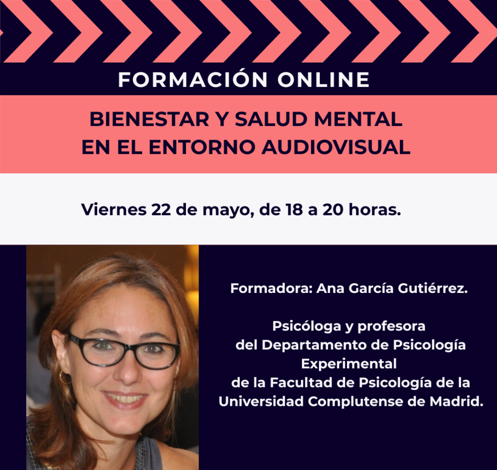Viernes 22 de mayo, de 18 a 20 h. Formación gratuita para socios/as.